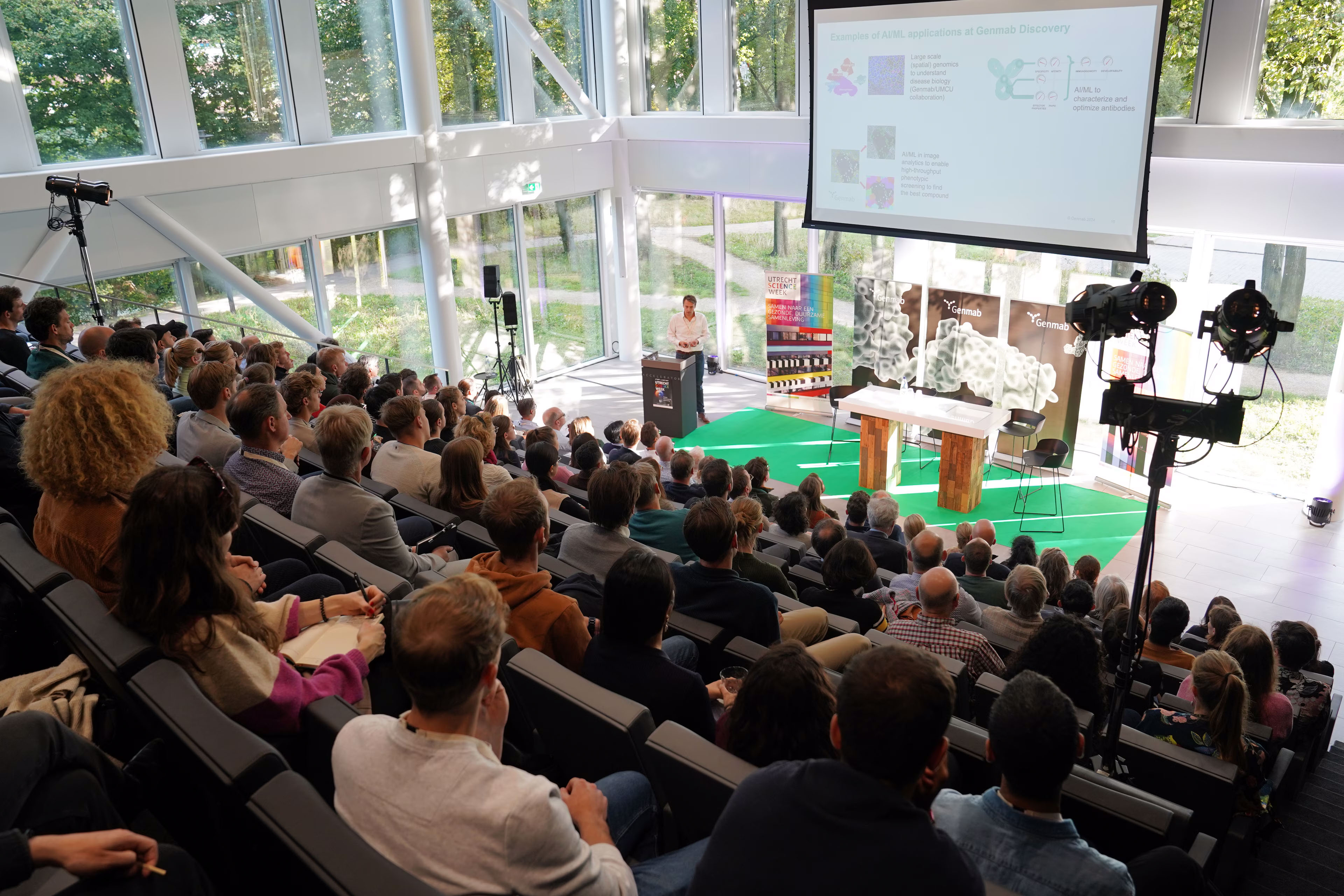Genmab Hosts Plenary and Life Science Fair on AI’s Role in the Future of Healthcare and Labs